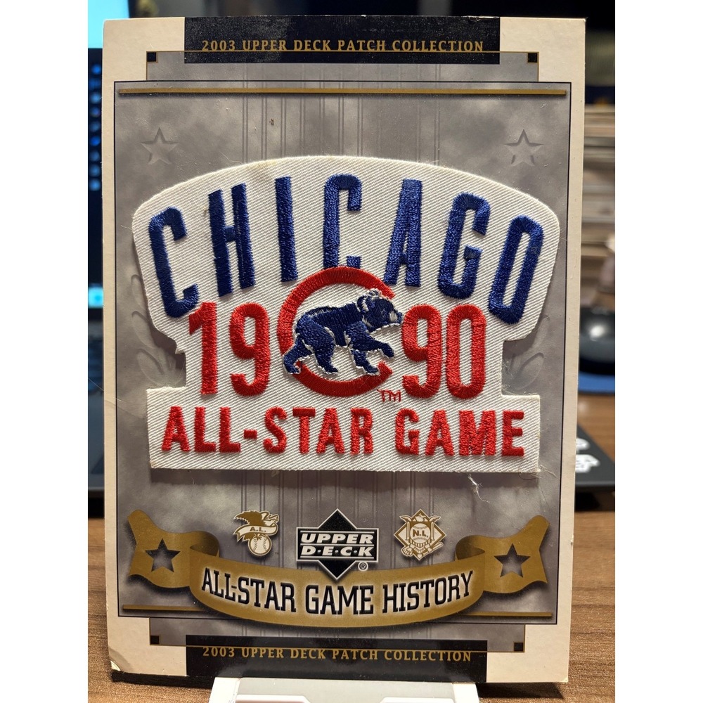 2003 Upper Deck Patch Collection - All-Star Game Patch Chicago Cubs #61-73